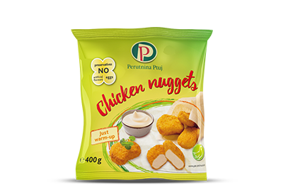 PP Chicken nuggets nova vrecka 400g