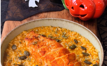 Rizota s piscancem in buco 2